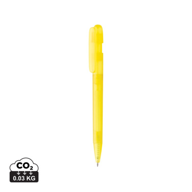 Logo trade promotional products picture of: Devin GRS certified RABS pen transparent