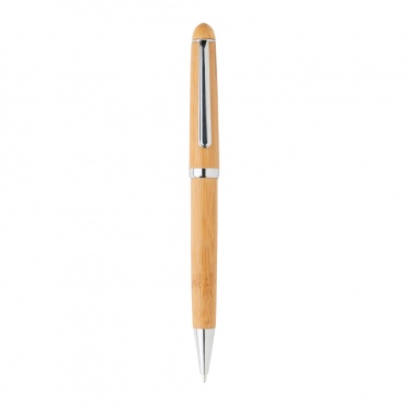 Logo trade promotional items picture of: Bamboo pen in box