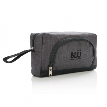 Logotrade promotional item image of: Classic two tone toiletry bag