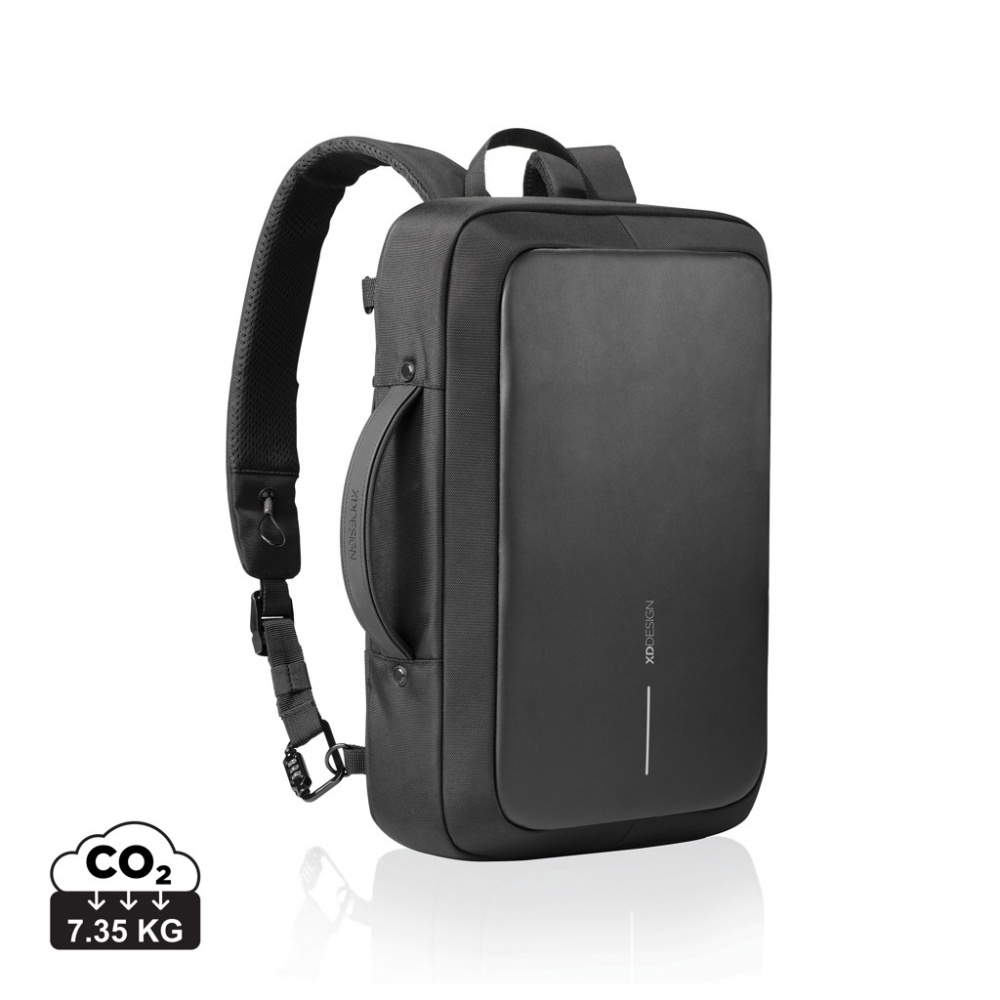 Logo trade promotional giveaways image of: Bobby Bizz 2.0 anti-theft backpack & briefcase