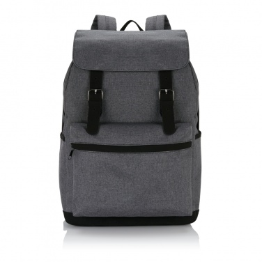 Logo trade promotional products picture of: Laptop backpack with magnetic buckle straps