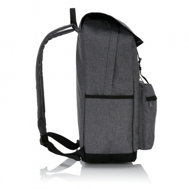 Logo trade promotional giveaways image of: Laptop backpack with magnetic buckle straps