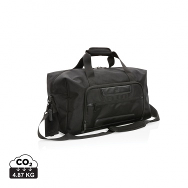 Logo trade promotional giveaways picture of: Swiss Peak AWARE™ RPET Voyager weekend bag