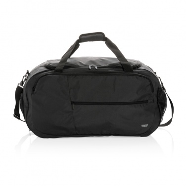 Logo trade promotional merchandise photo of: Swiss Peak AWARE™ RPET sports duffel bag