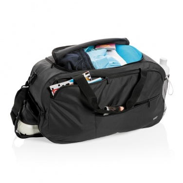 Logotrade promotional gift image of: Swiss Peak AWARE™ RPET sports duffel bag