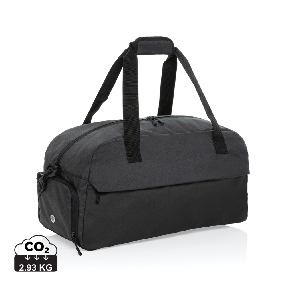 Logo trade advertising product photo of: Kazu AWARE™ RPET basic weekend duffel