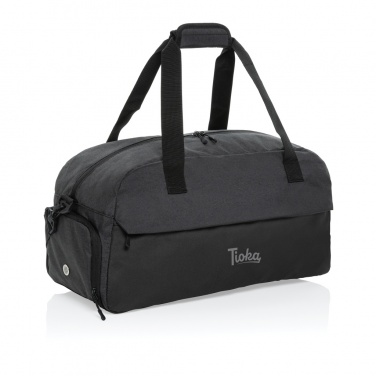 Logo trade promotional gift photo of: Kazu AWARE™ RPET basic weekend duffel