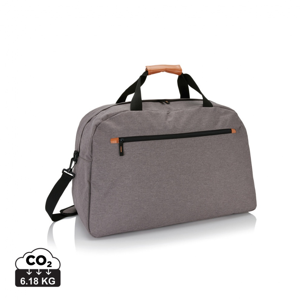 Logo trade promotional product photo of: Fashion duo tone travel bag