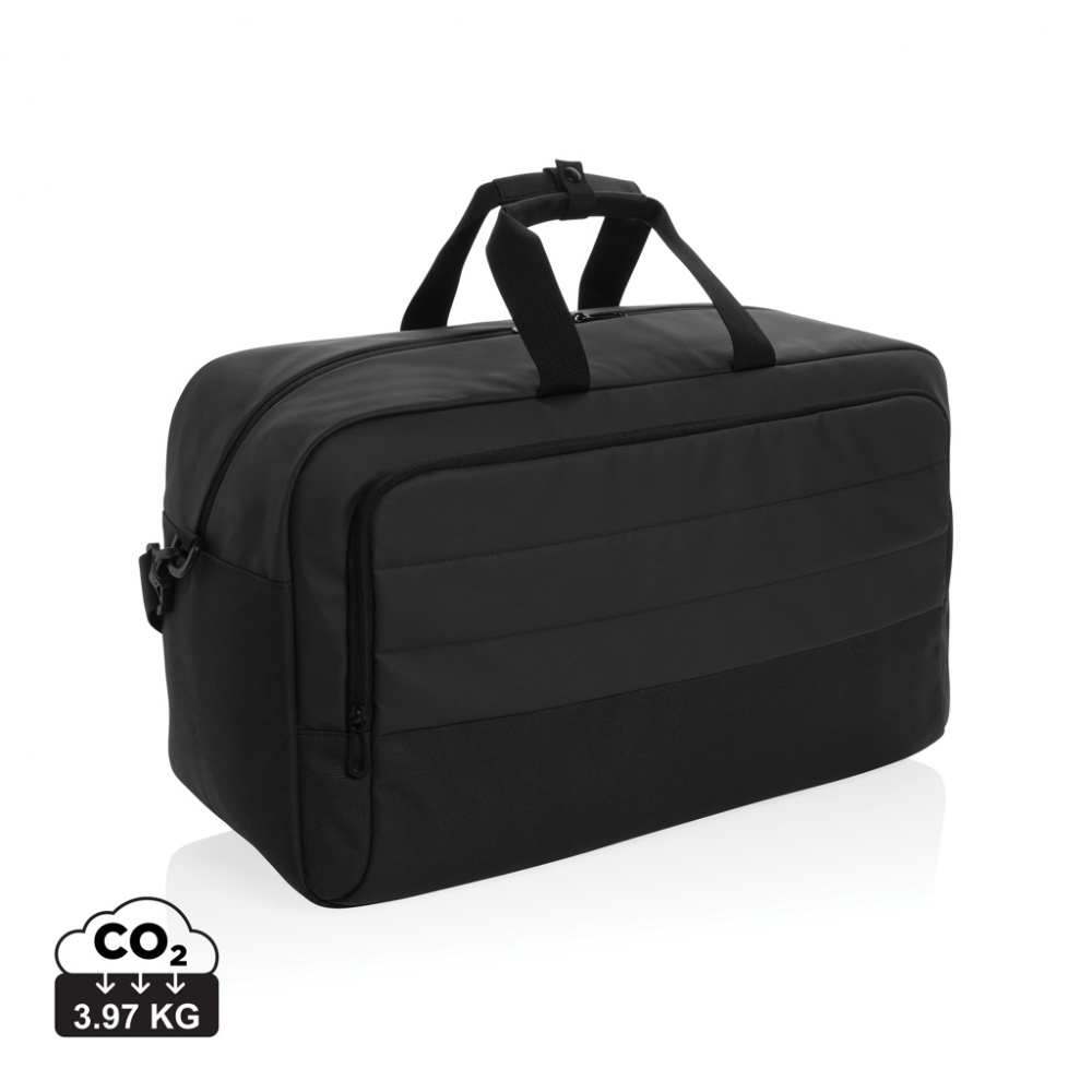 Logotrade promotional product image of: Armond AWARE™ RPET weekend duffel bag