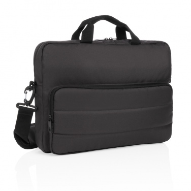 Logo trade promotional merchandise image of: Impact AWARE™ RPET 15.6" laptop bag