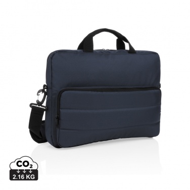 Logo trade business gift photo of: Impact AWARE™ RPET 15.6" laptop bag