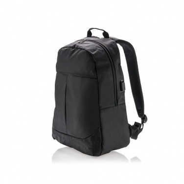 Logotrade promotional gift image of: Power USB laptop backpack