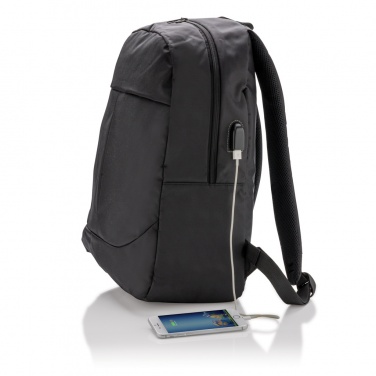 Logo trade corporate gift photo of: Power USB laptop backpack