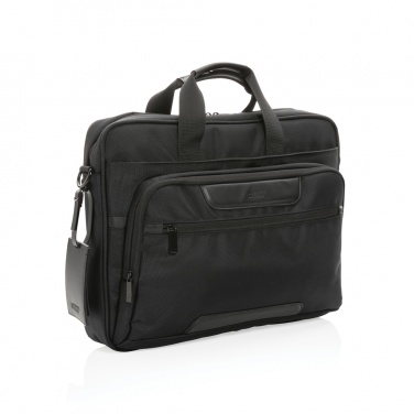 Logotrade corporate gift picture of: Swiss Peak AWARE™ RPET Voyager 15.6" laptop bag