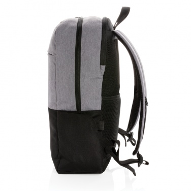 Logo trade promotional merchandise photo of: Modern 15.6" USB & RFID laptop backpack PVC free