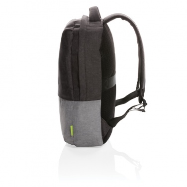 Logotrade promotional item picture of: Duo colour RPET 15.6" RFID laptop backpack PVC free