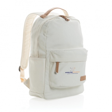 Logotrade promotional merchandise image of: Impact AWARE™ 16 oz. recycled canvas backpack