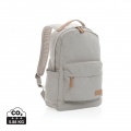 Impact AWARE™ 16 oz. recycled canvas backpack, grey