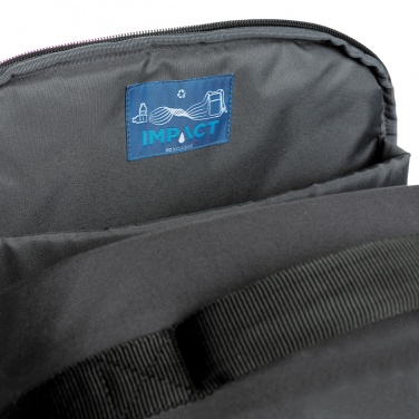 Logotrade promotional gift picture of: Impact AWARE™ RPET anti-theft 15.6" laptop backpack