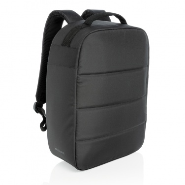 Logotrade promotional merchandise photo of: Impact AWARE™ RPET anti-theft 15.6" laptop backpack