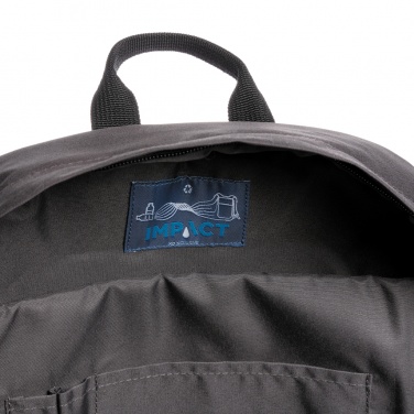 Logo trade corporate gifts image of: Impact AWARE™ RPET Basic 15.6" laptop backpack