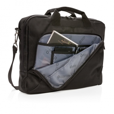 Logo trade promotional merchandise photo of: Deluxe 15” laptop bag