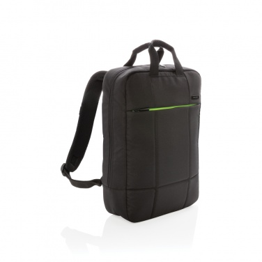 Logo trade corporate gifts picture of: Soho business RPET 15.6" laptop backpack PVC free