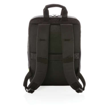 Logo trade promotional giveaways image of: Soho business RPET 15.6" laptop backpack PVC free