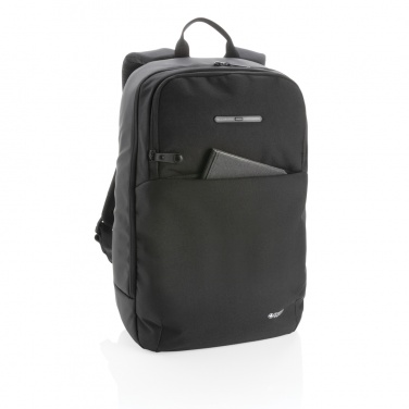 Logo trade corporate gifts picture of: Swiss Peak laptop backpack with UV-C steriliser pocket