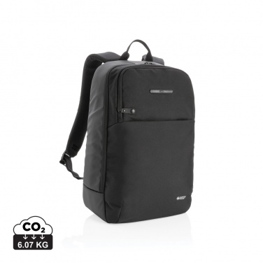 Logo trade promotional giveaways picture of: Swiss Peak laptop backpack with UV-C steriliser pocket