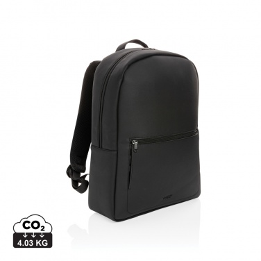 Logotrade promotional merchandise image of: Swiss Peak deluxe PU laptop backpack PVC free