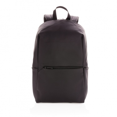 Logotrade promotional gift picture of: Smooth PU 15.6"laptop backpack