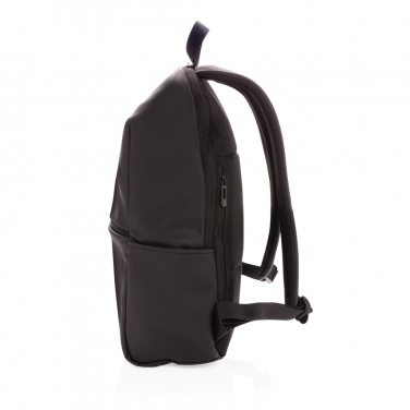 Logotrade promotional product picture of: Smooth PU 15.6"laptop backpack