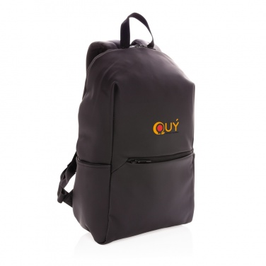 Logotrade corporate gift picture of: Smooth PU 15.6"laptop backpack