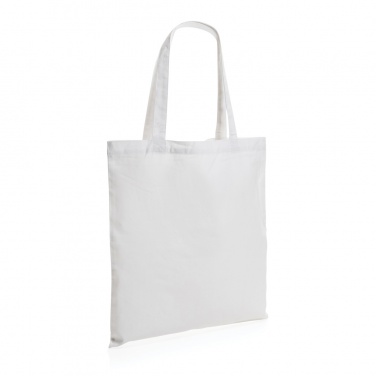 Logo trade corporate gift photo of: Impact AWARE™ Recycled cotton tote 145g