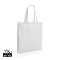 Impact AWARE™ Recycled cotton tote w/bottom 145g, white