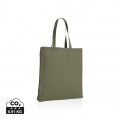 Impact AWARE™ Recycled cotton tote w/bottom 145g, green