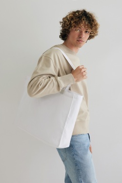 Logotrade corporate gift image of: Impact AWARE™ Recycled cotton shopper 145g