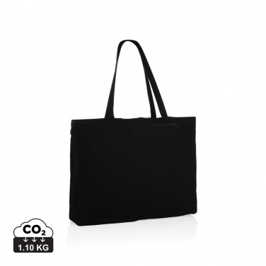 Logo trade corporate gifts picture of: Impact AWARE™ Recycled cotton shopper 145g