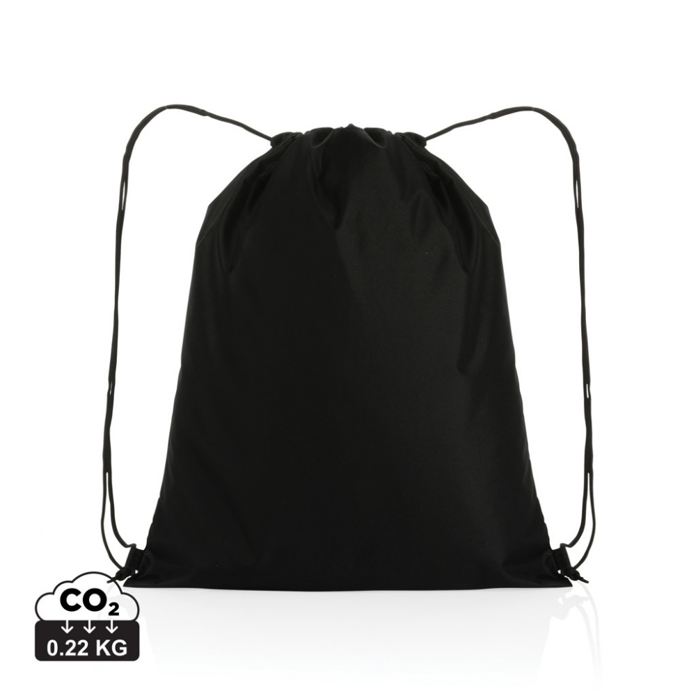 Logo trade promotional merchandise photo of: Impact AWARE™ RPET 190T drawstring bag