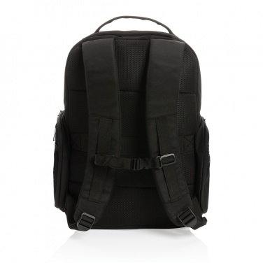 Logo trade advertising product photo of: Swiss Peak AWARE™ RPET 15.6 inch commuter backpack