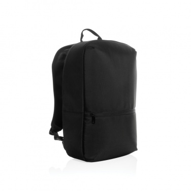 Logo trade promotional merchandise photo of: Impact AWARE™ 1200D Minimalist 15.6 inch laptop backpack