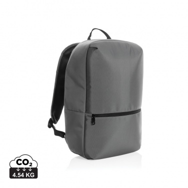 Logotrade promotional gift image of: Impact AWARE™ 1200D Minimalist 15.6 inch laptop backpack