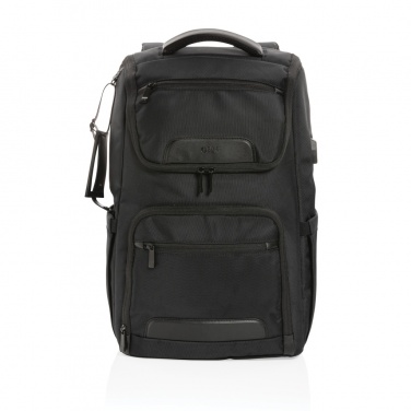 Logotrade promotional merchandise picture of: Swiss Peak AWARE™ RPET Voyager 15.6" laptop backpack