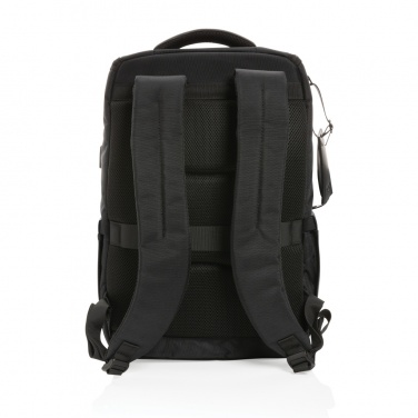 Logotrade promotional merchandise image of: Swiss Peak AWARE™ RPET Voyager 15.6" laptop backpack