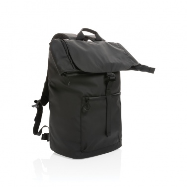 Logotrade promotional merchandise photo of: Impact AWARE™ RPET water resistant 15.6" laptop backpack