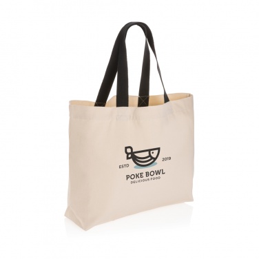 Logotrade promotional merchandise image of: Impact Aware™ 240 gsm rcanvas large tote undyed