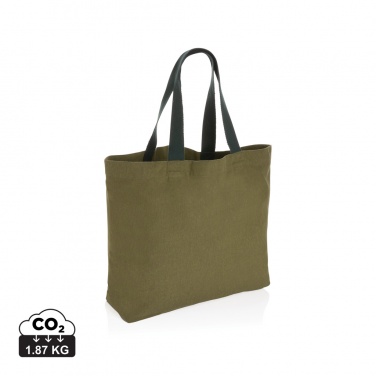 Logo trade advertising products picture of: Impact Aware™ 240 gsm rcanvas large tote undyed