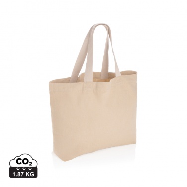 Logotrade promotional item picture of: Impact Aware™ 240 gsm rcanvas large tote undyed