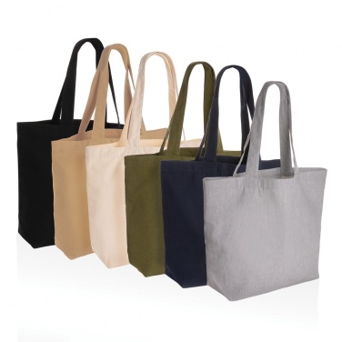 Logotrade promotional gift image of: Impact Aware™ 240 gsm rcanvas shopper w/pocket undyed